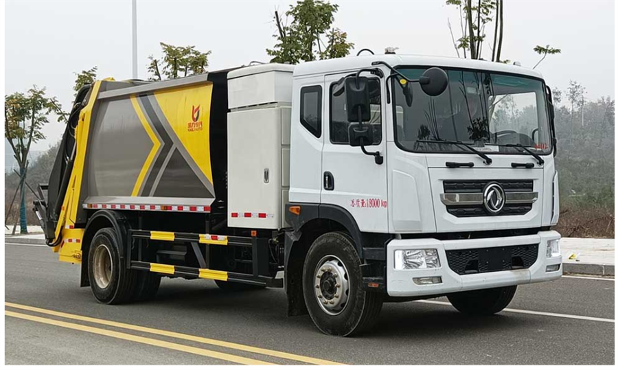 12方東風(fēng)多利卡D9新能源純電動壓縮垃圾車 凱力